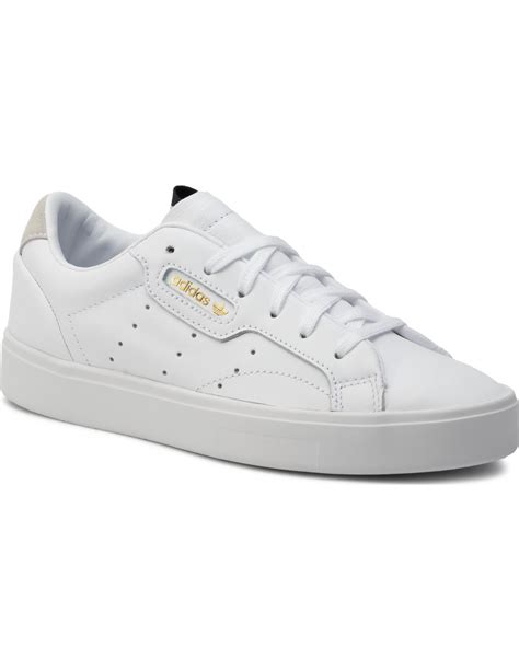 adidas sleek sneaker weiß|Adidas originals women's sleek sneaker.